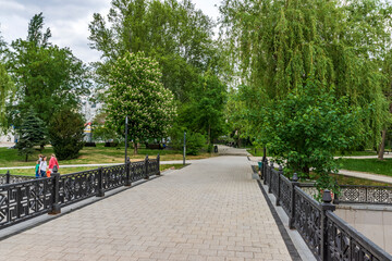 Crimea. Simferopol, Salgir river.