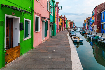 The magical colors of Burano and the Venice lagoon