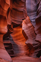 Another view of Antelope canyon, magical place in US