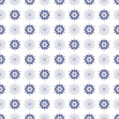 snowflake on white background, christmas seamless pattern for decoration and gift wrapping paper