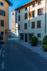 Ancient Lombard historical center of Cividale del Friuli