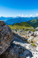 Dream Dolomites. Nuvolau, Arvelau and five towers.