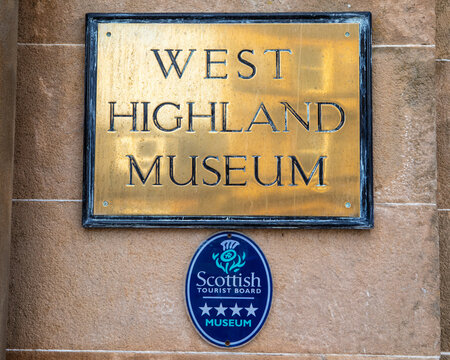 West Highland Museum in Fort William, Scotland
