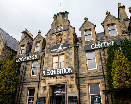 The Loch Ness Centre And Exhibition In Drumnadrochit, Scotland