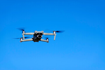Image of a professional drone in flight