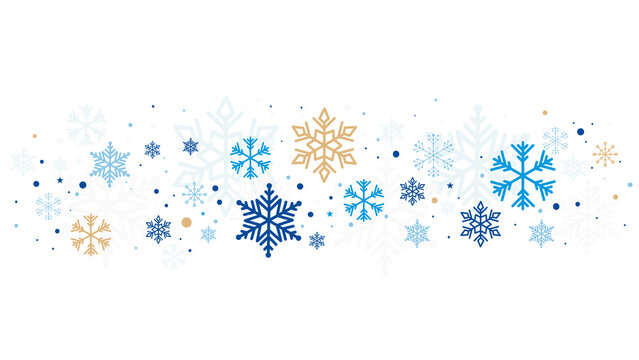 sfondo, natale, fiocchi di neve, nevicata