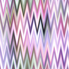 Indonesia space dyed gradient ikat pattern. Seamless colorful variegated zig zag effect. Retro 1970 s fashion fashion print background