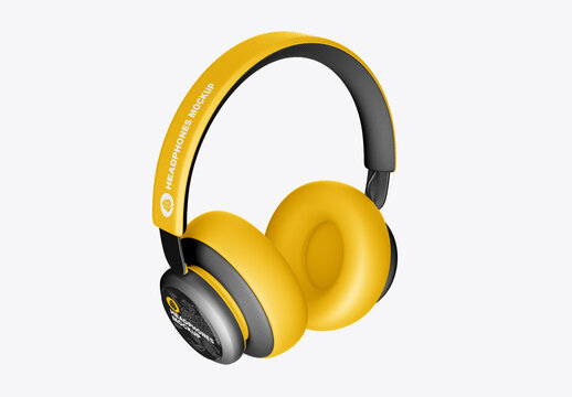 Headphones Mockup