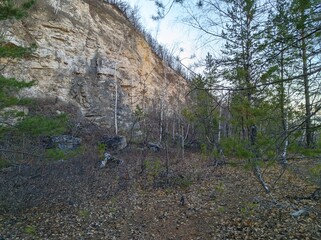 spring in the mountains