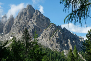 Fototapeta na wymiar landscape in the mountains - dolomites