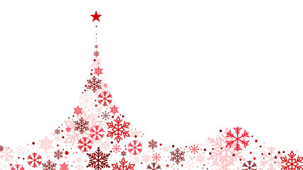 albero di natale, neve, cristalli, natale © xyz+