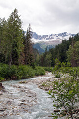 mountain river in the mountains
Rogers Pass British Colombia