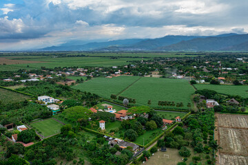 Fototapeta na wymiar Hacienda del Valle