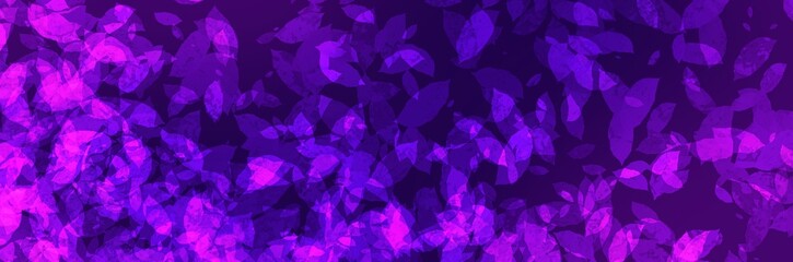 Abstract background painting art with glowing purple rough paint brush for December sale poster, banner, website, phone case design.