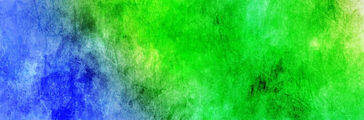 Fototapeta na wymiar Abstract background painting art with green and blue texture paint brush for December sale poster, banner, website, phone case design.