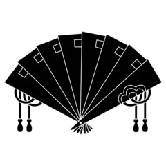 家紋です。檜扇といいます。
