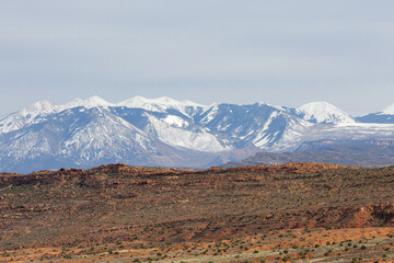Naklejka na ściany i meble Rocky Mountains in Utah