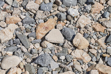 Stones on a sunny day