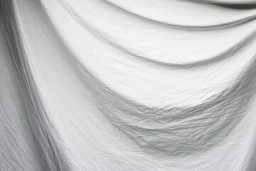Clean white fabric
