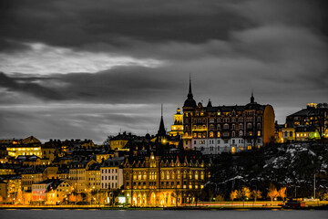 Naklejka premium ガムラスタン旧市街（ストックホルム）