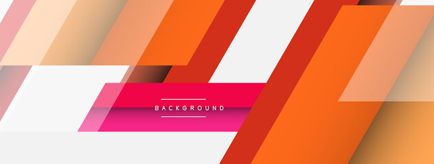 Background. Geometric diagonal square shapes and lines abstract composition. Vector illustration for wallpaper banner background or landing page