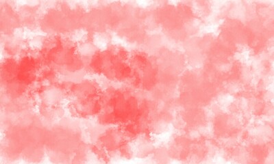 abstract watercolor background with watercolor splashes. Beautiful abstract color pink texture background on white surface granite, orange and pink cloud sky on art graphics, pink background