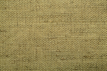 Texture of natural burlap fabric as background, top view
