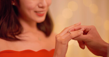 man give propose for marriage