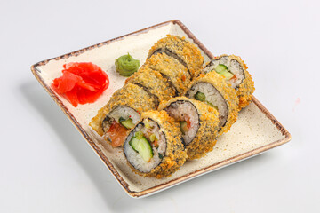 Japanese tempura rill with fish