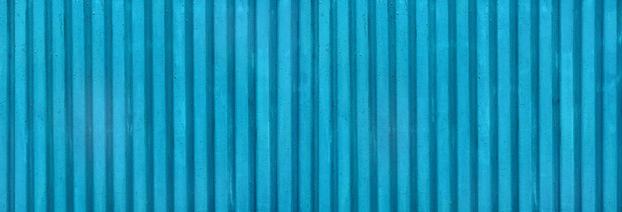 Obraz premium hard painted metal siding fence