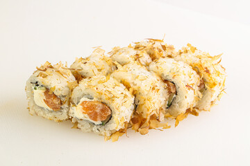 Japanese tradtional roll with salmon