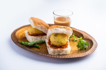 Vada Pav OR Wada Pao or indian burger
