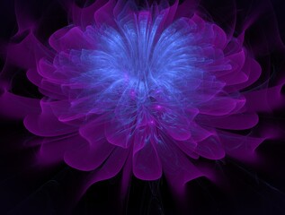 Obraz premium Imaginatory fractal abstract background Image