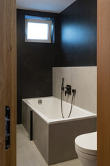 Fototapeta premium Bathroom interior of modern apartment