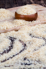 uncooked steamed rice for better taste and quality