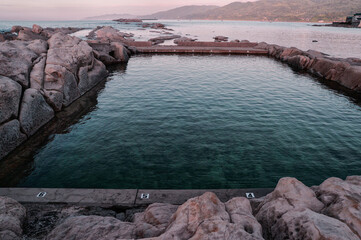 Obraz premium 自然プール-1 