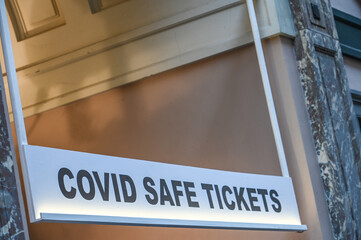 covid-19 coronavirus santé covid safe ticket obligatoire 