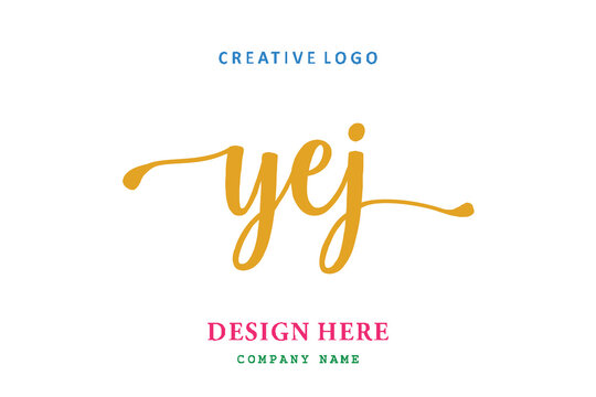 YEJ lettering logo is simple, easy to understand and authoritative