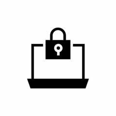 SECURE SYSTEM icon in vector. Logotype