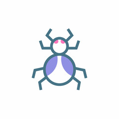 SOFTWARE BUG icon in vector. Logotype