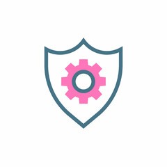 CHECK YOUR PRIVACY SETTINGS icon in vector. Logotype