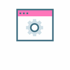 TECH SUPPORT icon in vector. Logotype