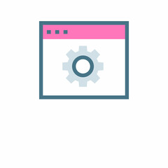 TECH SUPPORT icon in vector. Logotype