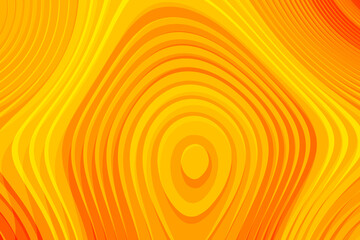 Orange wave effect abstract background