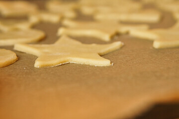 baking cookies during the Advent season.