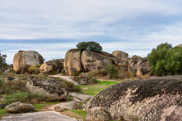 Los Barruecos Natural Monument, Malpartida de Caceres, Extremadura, Spain.