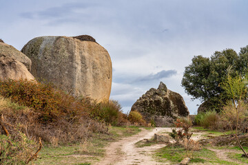 Los Barruecos Natural Monument, Malpartida de Caceres, Extremadura, Spain.