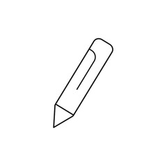 pencil icons symbol vector elements for infographic web