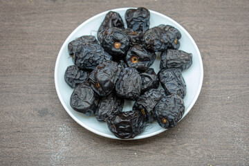 Ajwa date is a celebrated assortment of dates, grown exclusively in Medina, Saudi Arabia