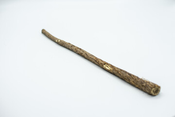 The miswak is a teeth cleaning twig made from the Salvadora persica tree.